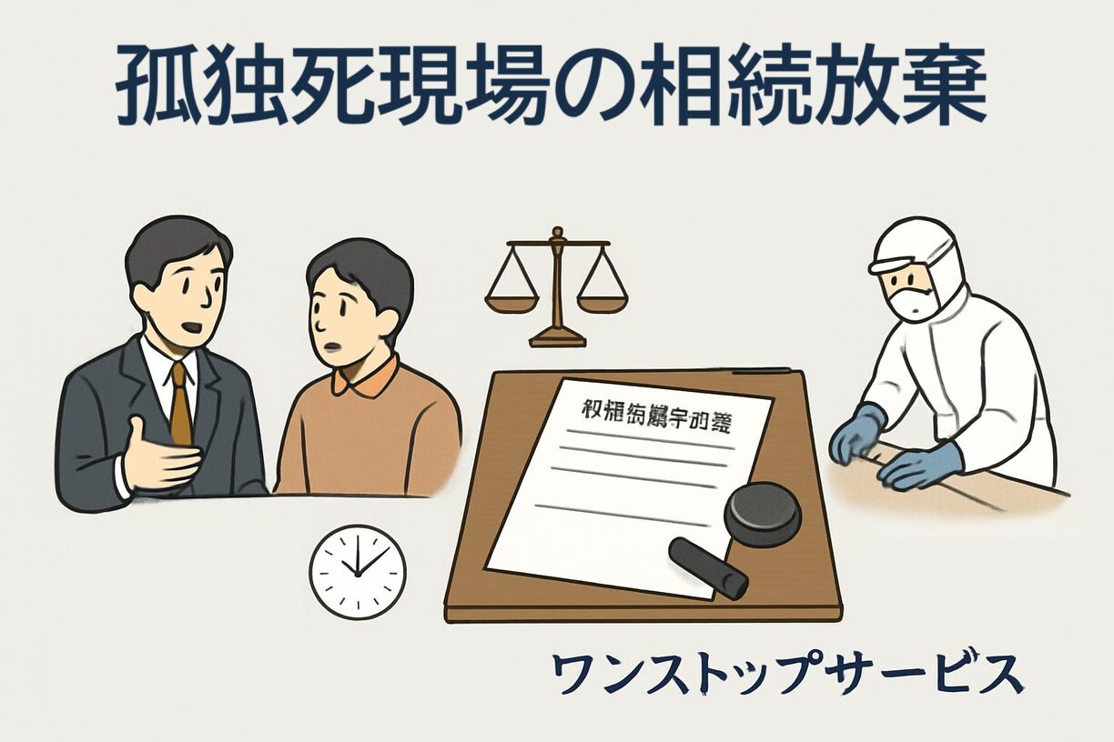 孤独死現場の相続放棄